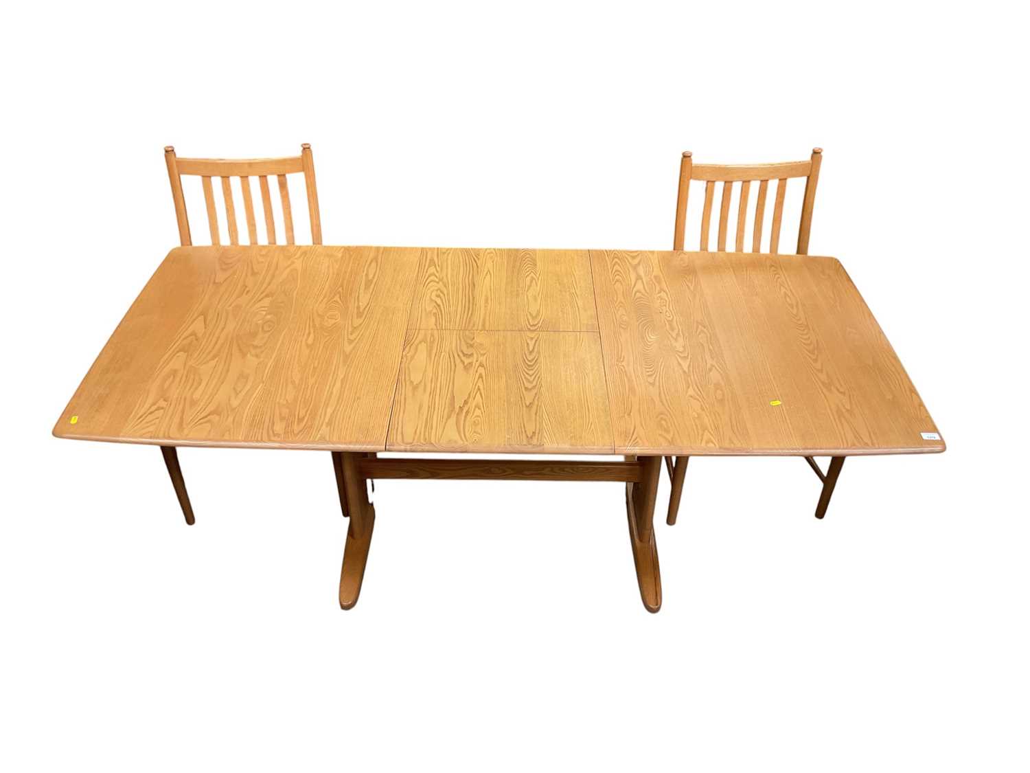Lot 5330 - Contemporary Ercol table and six chairs