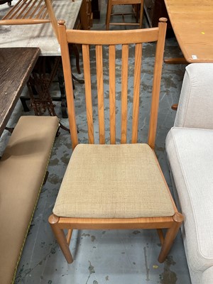 Lot 5330 - Contemporary Ercol table and six chairs