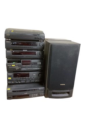 Lot 2730 - Aiwa Hifi stacking system