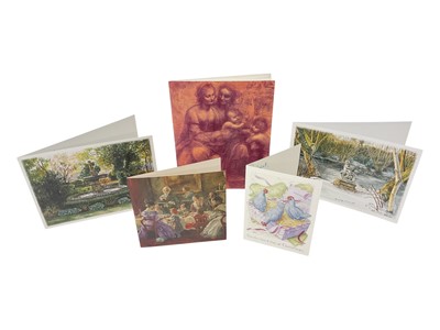 Lot 84 - Camilla Parker Bowles (now H.M. Queen Camilla) five hand signed and inscribed Christmas cards, early 2000s, signed ' With best wishes from Camilla PB'