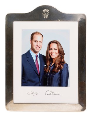 Lot 36 - T.R.H. Prince William and Princess Catherine of Wales (now T.R.H. The Prince and Princess of Wales)