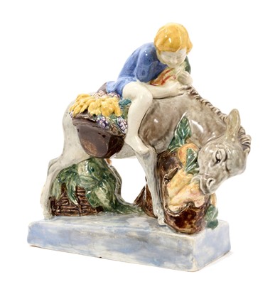 Lot 274 - Stella Crofts boy and donkey