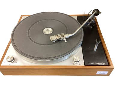Lot 2716 - Thorens record player.