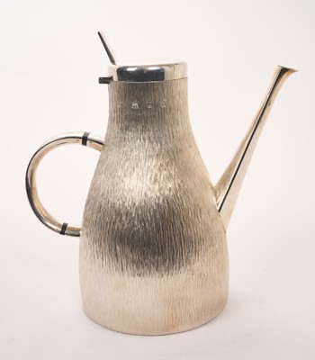 Lot 398 - Gerald Benney silver coffee pot