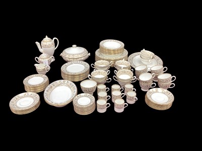 Lot 2236 - Wedgwood Gold Florentine pattern tea, coffee and dinner service