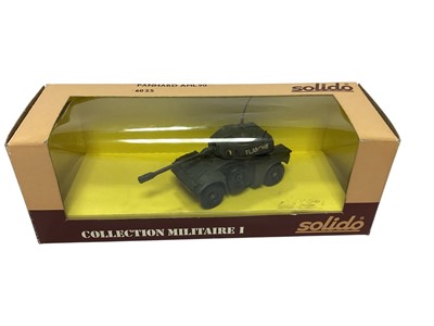 Lot 1737 - Solido 1:50 scale Collection Militaire diecast military tanks