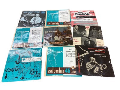 Lot 2718 - Selection of single records including Elvis Presley, Fleetwood Mac, Beatles, The Gene Syndrome, Eden Rain, Children of the Night, Trimmer and Jenkins (signed), Ian Dury, Byron Lee, The Damned, T...