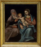 Lot 1093 - Continental School (17th century), oil on...