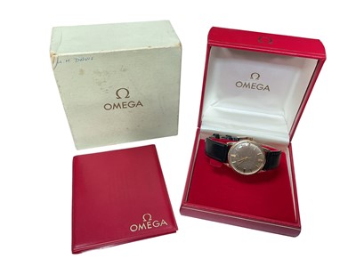 Lot 71 - 1960s 9ct gold cased Omega automatic wristwatch