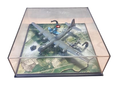 Lot 1757 - Corgi Aviation Archive 1:144 scale diecast military aircraft B-29 Superfortress (x2), & Avro Lancaster, plus 1:72 scale Gloster Meteor, Mitsubishi Zero, Junkers (x2) and Sikorsky Sea King he...