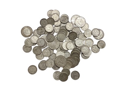 Lot 450 - Netherlands - Mixed .720 silver One & 2½ Gulden coins (N.B. Estimated total Wt. 650gms) (Qty)