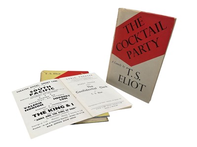 Lot 1372 - T. S. Eliot - The Confidential Clerk, Published by Faber & Faber, 1954, two others