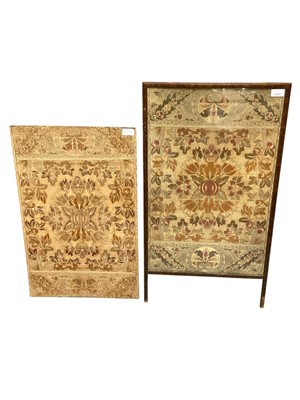 Lot 2542 - Pair of tapestry panels