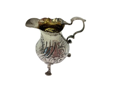 Lot 426 - Victorian silver cream jug
