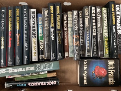 Lot 1384 - Dick Francis, collection of twenty-two 1st edition hardback books, five later editions and Lester, The Official Biography by Dick Francis (28)