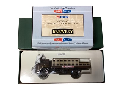 Lot 1761 - Corgi Premium Editon (one of 2000) 1:50 scale Fleets of Renown vehicles ~ 26102, 23601 & 29203, plus four others ~ 29501, 33101, 23202 & 1:43 scale 07502, all boxed (7)