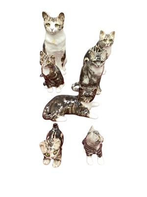 Lot 2228 - Collection of Winstanley cats