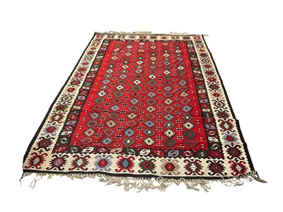 Lot 1506 - Kelim type rug