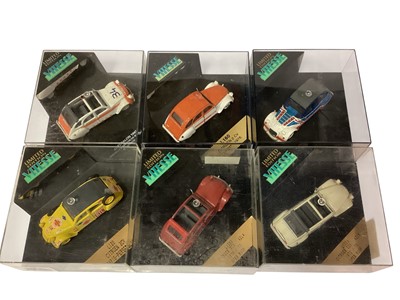 Lot 1766 - Rio & Vitesse 1:43 scale diecast Citroen CV's & DS 19's etc., boxed or in Perspex case, approx. 30 (1 box)