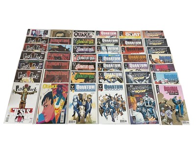 Lot 2860 - One box of modern comics to include Dark Horse "Rebels" DC Comics "The Ray" Valiant "Rai" ONI Press "Queen & Country" and others. Approximately 180 comics