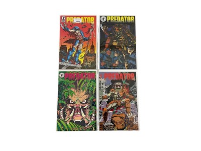 Lot 2850 - Dark Horse 1989 Predator #1-4 "Bagged and boarded"