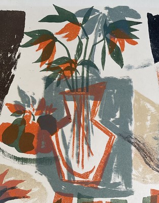Lot 30 - Roy Godfrey Botting (1909-1999) signed limited edition lithograph, 'Woman at a Window', 1/10, 39cm x 49cm, unframed