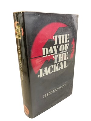 Lot 1340 - Frederick Forsyth - The Day of the Jackal, 1971 first edition, and a comprehensive collection of Forsyth novels, all hardbacks, and first paperback edition of The Biafra Story, the author's firs...