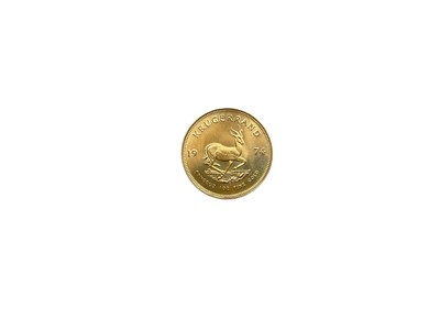 Lot 456 - South Africa - Gold Krugerrand 1974 UNC (1 coin)
