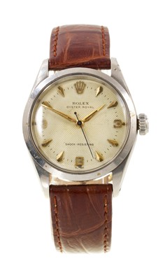 Lot 738 - Gentlemen's Rolex Oyster Royal stainless steel wristwatch, model 6246