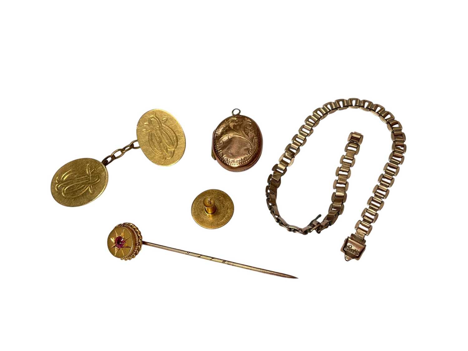Lot 34 - Group of gold