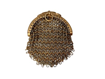 Lot 224 - Rare Victorian 18ct gold purse retailed by J W Benson (London 1881)