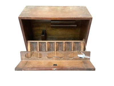 Lot 2902 - Dunhill mahogany pipe rack