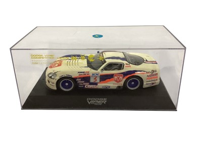 Lot 1792 - Hornby Scalextric slot cars (x8) mostly in Perspex boxes, plus empty boxes (1 box)