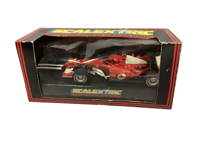 Lot 1798 - Scalextric electric slot racing cars & minis and motorcycles, all loose (2 boxes)