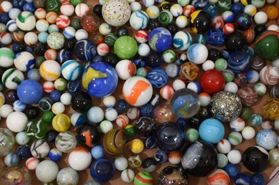 Lot 1023 - Quantity of glass marbles
