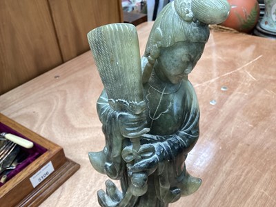 Lot 5141 - Soapstone figure
