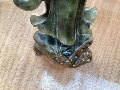 Lot 5141 - Soapstone figure