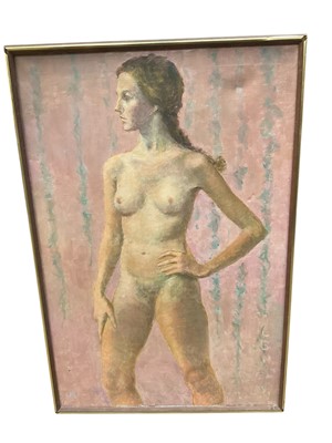 Lot 5252 - Group of oils including female nude