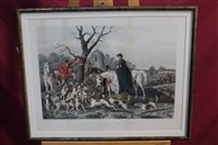 Lot 982 - Set of four mid-19th century hand-coloured...