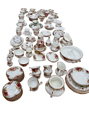 Lot 2296 - Collection of Royal Albert tea wares and others to include Royal Crown Derby etc