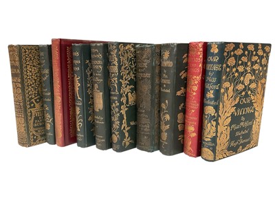 Lot 1348 - A collection of decorative bindings mainly illustrated by Hugh Thomson and Charles Brock (10)