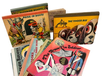 Lot 1355 - A collection of double sided 1960s fairy tale pop-up books designed by Kubasta and published by Bancroft and 1 from the 1970s together with Cinderella- A PeepShow Book illustrated by Roland Pym...
