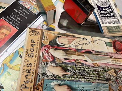 Lot 1370 - Bookmarks and stationery ephemera