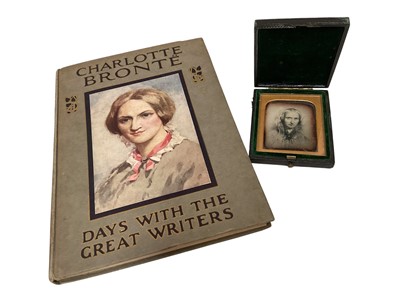 Lot 1357 - Charlotte Bronte days with great writers together with a daguerreotype said to be of the author.