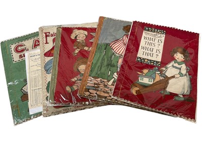 Lot 1366 - Five Dean's Rag Books 1910s - 1930s
