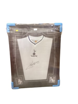Lot 3020 - Framed Tottenham Hotspur 1981 FA Cup Final replica shirt signed by Ricky Villa