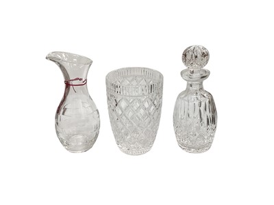 Lot 2306 - Collection of Waterford Crystal including decanter, vase, carafe, jug and various boxed items (qty)