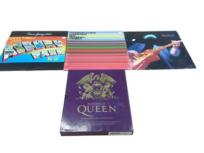 Lot 2772 - Group of LP's and 40 Years of Queen in slip case.