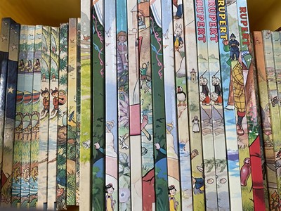 Lot 1422 - Collection of 1960s and later Rupert annuals (1 box).