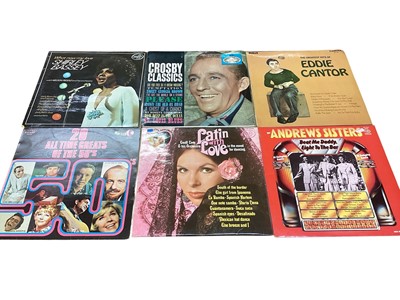 Lot 2752 - Two boxes of assorted LP records